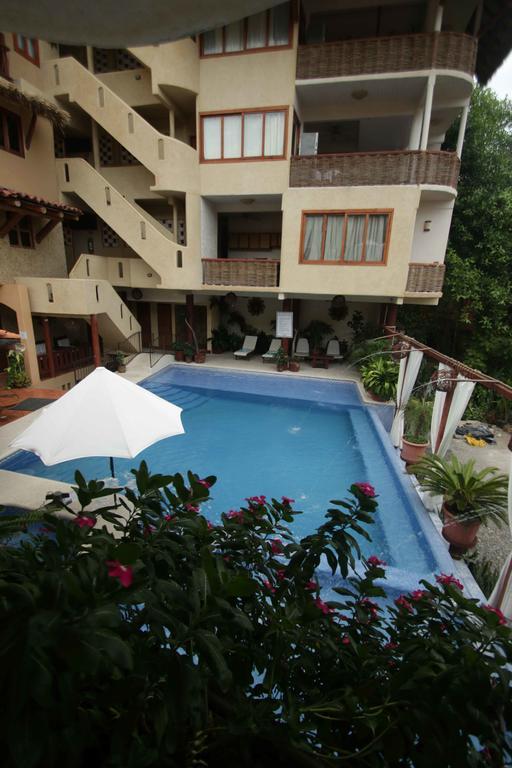 زيهواتانيجو Hotel Villas Las Azucenas المظهر الخارجي الصورة